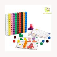 Gambar Mainan Edukasi Linking Cubes / Math Link Cube / Balok Matematika dari Virtus Kidz undefined 2 Tokopedia
