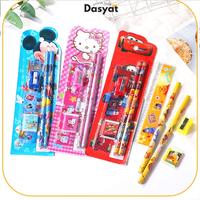Gambar DOS Stationery Set 5 in 1 Alat Tulis Anak Sekolah Penghapus penggaris - MOUSE BOY dari DASYAT ONLINE SHOP undefined 1 Tokopedia