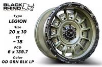 Gambar Velg Mobil Black Rhino Legion R20 Original H6 Lebar 10 Pajero Fortuner dari Spec Racing Medan undefined 1 Tokopedia