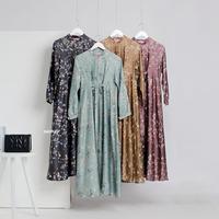 Gambar namira dress - blue black, as dari yaaree hijrah undefined 3 Tokopedia