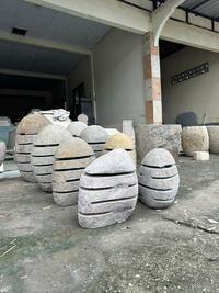 Gambar Lampu hias taman batu alam batu kali andesit tinggi 30 cm dari minimalco undefined 3 Tokopedia