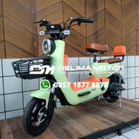 Gambar Sepeda Listrik Uwinfly Dragonfly 7 | DF7 | Uwinfly Dragon Fly 7 - Hijau dari Uwinfly Delima Motor undefined 4 Tokopedia