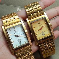Gambar jam tangan ALFA 2837L/m original - com+kuning, besar dari garuda jaya seller undefined 5 Tokopedia