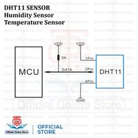 Gambar DHT11 DHT-11 Temperature Humidity Sensor Suhu Kelembaban Modul Arduino - Tanpa Bubble dari getrich678 ID undefined 3 Tokopedia