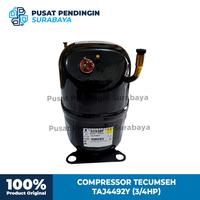 Gambar KOMPRESOR CHILLER 3/4PK, 3PHASE, R134 - TECUMSEH TAJ4492Y,COMP CHILLER - VALVE / KRAN dari PUSAT PENDINGIN SURABAYA undefined 1 Tokopedia
