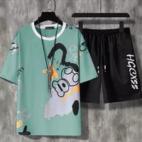 Gambar Baju Setelan Pk Pria One Set Cowok Atasan + Celpen Santai Premium dari queenlabell undefined 5 Tokopedia