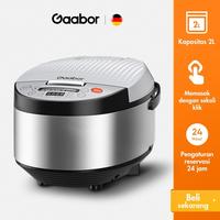 Gambar Gweich X Gaabor Rice Cooker Penanak Nasi Smart Cooker Digital 2L dari Gweich Official Store undefined 2 Tokopedia