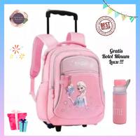 Gambar Tas Ransel Troli Anak Perempuan Fr0zen I1 Gratis Botol Untuk Tk Dan Sd - Merah Muda dari KebunKoe undefined 1 Tokopedia