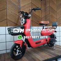 Gambar Sepeda Listrik Uwinfly Dragonfly 7 | DF7 | Uwinfly Dragon Fly 7 - Hijau dari Uwinfly Delima Motor undefined 2 Tokopedia