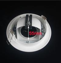 Gambar LED Eyeball Fitting Casing White Downlight Housing Light Fixture GU5. - Downlight house dari GUOHUI INTERNATIONAL undefined 3 Tokopedia