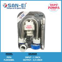 Gambar Pipa Fleksibel Pompa Air ORIGINAL SAN EI / Pipa Flexibel dari Depo Pompa undefined 2 Tokopedia
