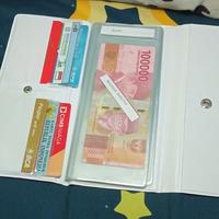 Gambar Dompet Disiplin Pengatur Keuangan Bulanan / Wallet Organizer - HK Blue dari Lucky.Stores88 undefined 5 Tokopedia