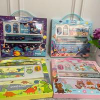 Gambar Paket alat tulis yoyo 7in1 - ISI KOTAK PENSIL PENGHAPUS RAUTAN PENSIL - dinosaurus dari Cute Within undefined 1 Tokopedia