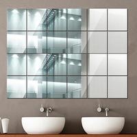 Gambar CERMIN STICKER DINDING 15X15CM STICKER KACA FILM WALLPAPER MIRROR dari 2kla undefined 4 Tokopedia