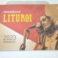 Gambar Penanggalan Liturgi 2023 TAHUN A/I Katolik Lengkap dari anastasiajlme undefined 1 Tokopedia