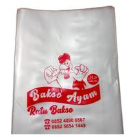 Gambar Sablon Custom Plastik PE Bakso Tebal 0.8 kemasan 1 kg - Cetak 2 warna dari The KingKong undefined 2 Tokopedia