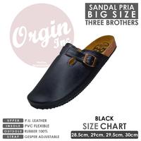 Gambar sepatu sandal slop pria wanita slippers clogs ukuran kecil-besar 35-48 - Krem, 43 dari orgininc undefined 5 Tokopedia