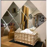 Gambar CERMIN STICKER DINDING 15X15CM STICKER KACA FILM WALLPAPER MIRROR dari 2kla undefined 1 Tokopedia