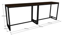 Gambar Bar Table / Meja Bar / Office / Industrial dari MaratuaWoodworks undefined 1 Tokopedia