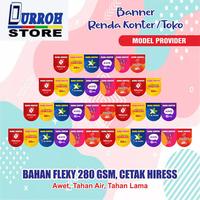Gambar Banner Renda Konter Murah / Spanduk Renda Hiasan Konter - BRAND HP, 100x25 dari Durroh Store undefined 1 Tokopedia