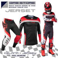 Gambar Baju Jersey Motocross 2023 set Celana Trail Olahraga Motor Cross - F. STBLCK 2023, 30 JERSEY M dari GFB.Store undefined 4 Tokopedia