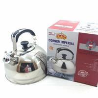Gambar Teko Siul Stainless steel 5 & 6 liter • Teko Bunyi Stenlis - 5 Liter dari Dapurkami official undefined 1 Tokopedia