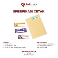 Gambar Custom Stiker Label Nama Buku Mata Pelajaran Anak Sekolah Tema General - Template dari twindigital.id undefined 3 Tokopedia