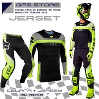 Gambar Baju Jersey Motocross 2023 set Celana Trail Olahraga Motor Cross - F. STBLCK 2023, 30 JERSEY M dari GFB.Store undefined 1 Tokopedia