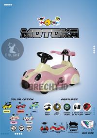 Gambar Mainan Anak Mobilan Aki Yotta Motoka - Merah Muda dari BRECHT.ID OFFICIAL STORE undefined 2 Tokopedia