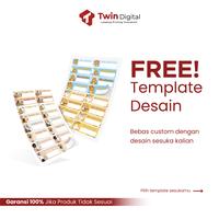 Gambar Custom Stiker Label Nama Buku Mata Pelajaran Anak Sekolah Tema General - Template dari twindigital.id undefined 4 Tokopedia