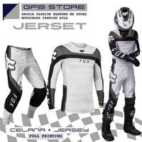 Gambar Baju Jersey Motocross 2023 set Celana Trail Olahraga Motor Cross - F. STBLCK 2023, 30 JERSEY M dari GFB.Store undefined 2 Tokopedia