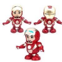 Gambar Mainan Anak Robot Super Hero Iron Man Ironmen Dance Joget Nyala Lampu Musik dari Baratos Store undefined 2 Tokopedia