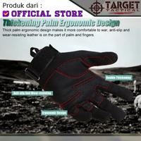 Gambar Sarung Tangan Tactical Motor Touring - Full - Hitam, Size M dari TACTICAL GEAR ID undefined 2 Tokopedia
