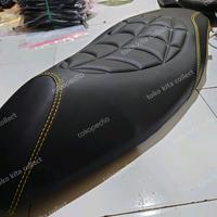 Gambar kulit jok motor motif SPIDER custom all motor - coklat muda, beat dari JOK ID undefined 1 Tokopedia