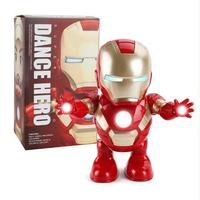 Gambar Mainan Anak Robot Super Hero Iron Man Ironmen Dance Joget Nyala Lampu Musik dari Baratos Store undefined 4 Tokopedia