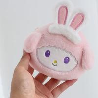 Gambar Dompet Koin Cartoon Model Kuromi melody Bahan Plush - Kuromi dari Happy Fun Olshop undefined 3 Tokopedia