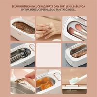 Gambar SHERY Mesin Pembersih Kacamata Ultrasonic Pembersih Otomatis KS026 - Putih dari Shery Official Shop undefined 4 Tokopedia