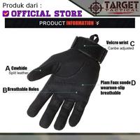 Gambar Sarung Tangan Tactical Motor Touring - Full - Hitam, Size M dari TACTICAL GEAR ID undefined 4 Tokopedia