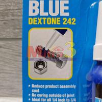 Gambar DEXTONE 242 BLUE Thread Locker 10ml TEMPORER Biru / Lem Drat Mur Baut dari Mitra 3 undefined 3 Tokopedia