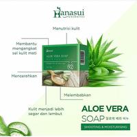 Gambar HANASUI Aloe Vera Soap Sabun Lidah Buaya || Hanasui Aloevera 60gr dari PUSPITA SHOP OFFICIAL undefined 1 Tokopedia