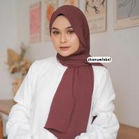Gambar pashmina airflow shawl pashmina crinkle airflow pashmina jatuh part 2 - BRUNNATE dari shanumlabel undefined 1 Tokopedia