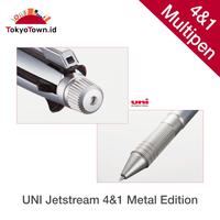 Gambar Uni Ball Jetstream Metal Edition Multi Pen 4 & 1, 0.5mm - Rose Gold dari Tokyo Town undefined 3 Tokopedia