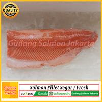 Gambar Ikan Salmon Fillet Segar Fresh 1 kg / loaf (bisa mpasi dan sashimi) dari Gudang Salmon Jakarta undefined 1 Tokopedia