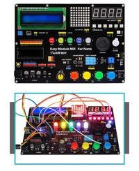 Gambar Modul Trainer Easy Learning Kit Experiment Board for Arduino Nano dari HwThinker undefined 2 Tokopedia