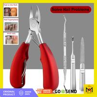 Gambar 4 in 1 Gunting Kuku Set Anti Cantengan Nail Clippers Manicure Set dari MALL-AKU undefined 1 Tokopedia