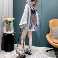 Gambar Sweater Jumbo Hoodie Oversize 3d Model Boneka Beruang Premium dari GROSIR KOREAN FASHION undefined 1 Tokopedia