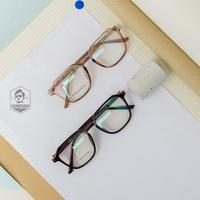 Gambar KacamataJogja - Frame Semi Kotak Tebal Cocok Untuk Minus Tinggi - ANTA - BROWN dari Kacamata Jogja undefined 3 Tokopedia