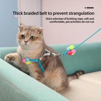 Gambar Pet Harness Leash Dog Cat / Tali Tuntun Anjing Kucing Warna Warni dari Kenny Yu undefined 5 Tokopedia