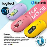 Gambar Logitech POP Wireless Bluetooth Mouse with Emoji Button Function - Blast-Yellow dari Duta Mandiri Infokom undefined 1 Tokopedia