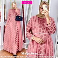 Gambar nindya maxy dress gamis wanita high quality ori new februari dari nareswari_shop undefined 2 Tokopedia